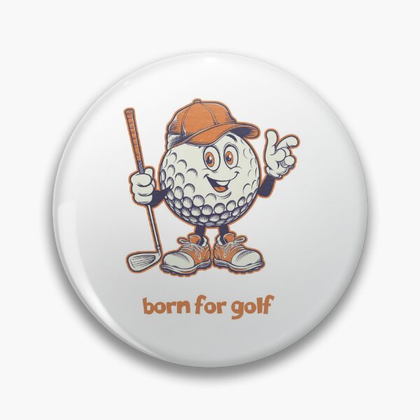 Item preview, Born For Golf - Happy Golf Ball designed and sold by PhilllandArt.