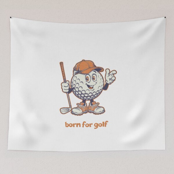 Item preview, Born For Golf - Happy Golf Ball designed and sold by PhilllandArt.