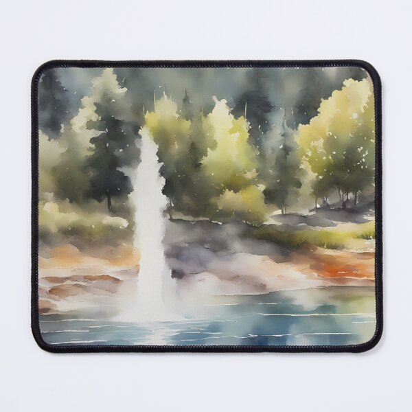 Item preview, Geyser in Lake designed and sold by CalmnessbyChoice.