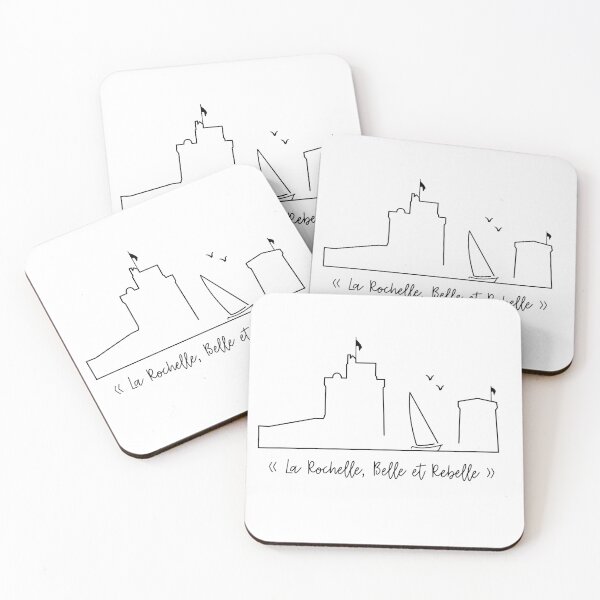 Item preview, La Rochelle Belle et Rebelle design by Nicolas Poitevin designed and sold by Panneaux et signalisations - NPOITEVIN.