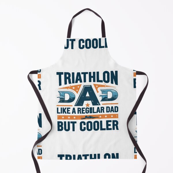 Artikelvorschau, Triathlon-Vater – Wie ein normaler Vater, aber cooler | Geschenk für Triathleten Sticker entworfen und verkauft von Triathlongram.