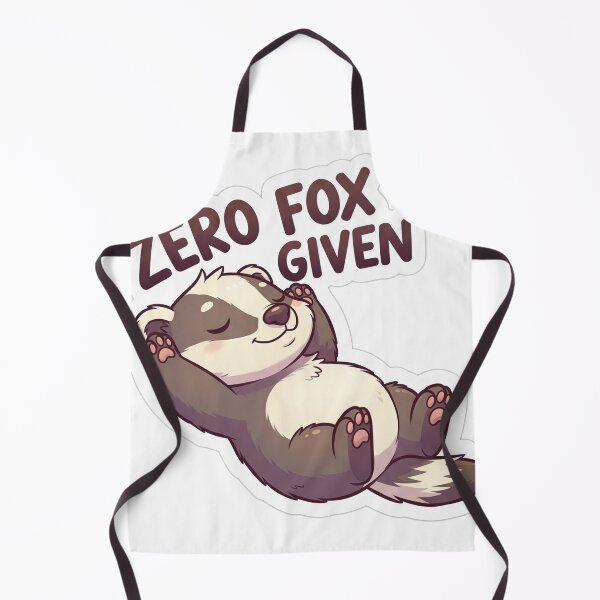 Item preview, A Badger with Zero Fox Given designed and sold by ToloArt.