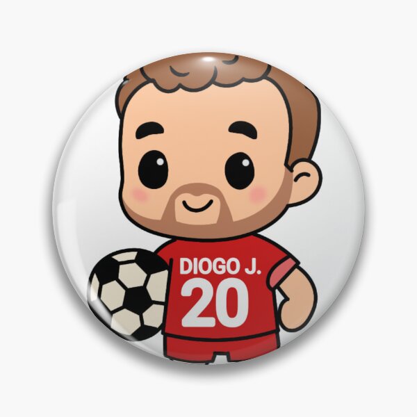 Item preview, Diogo Jota jersey | manga | cute kawaii | by Nooby Draw designed and sold by NoobyDraw.