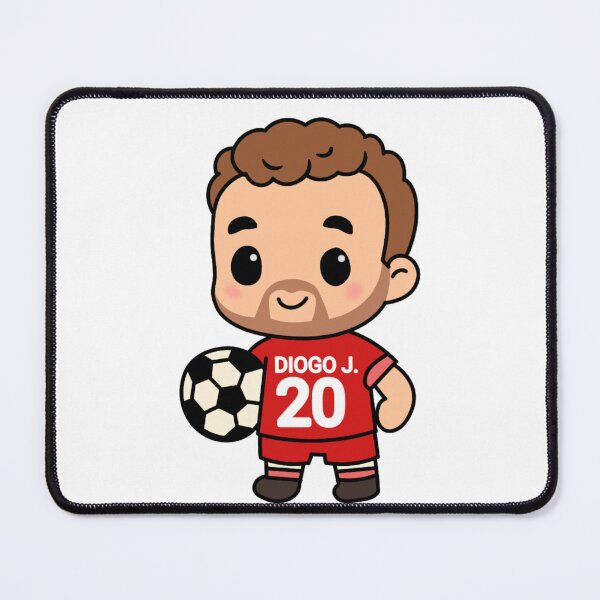Item preview, Diogo Jota jersey | manga | cute kawaii | by Nooby Draw designed and sold by NoobyDraw.