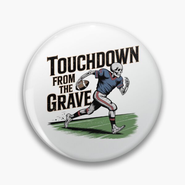 Item preview, Touchdown From The Grave - Skeleton Football designed and sold by PhilllandArt.