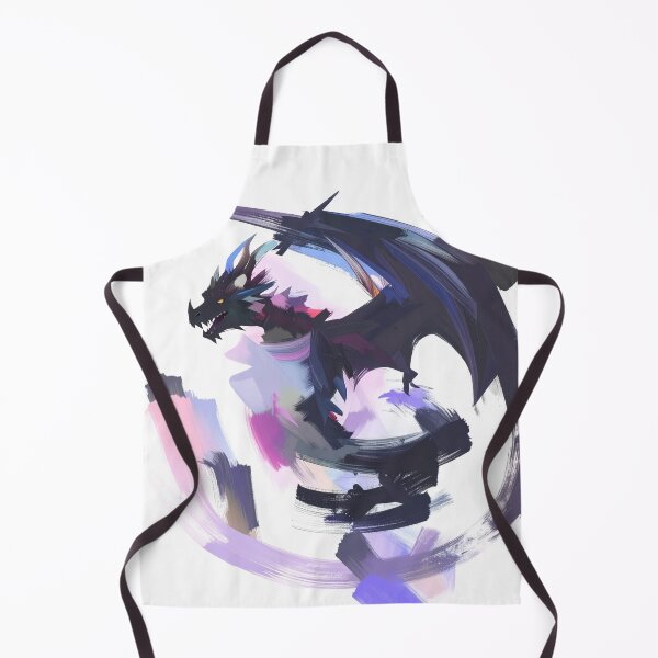 Item preview, Abstract dragon powerful colors designed and sold by LiskoDesign.