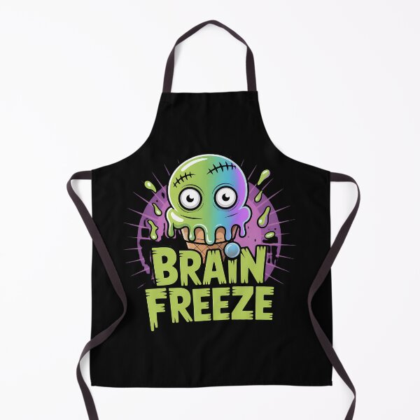 Item preview, Brain Freeze Zombie Ice Cream designed and sold by WanDee2025.