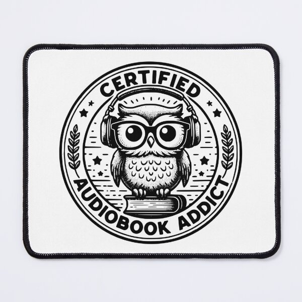 Item preview, Certified Audiobook Addict  designed and sold by Bearbones81.