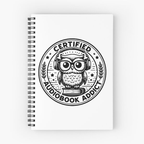 Item preview, Certified Audiobook Addict  designed and sold by Bearbones81.