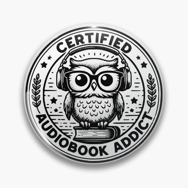Item preview, Certified Audiobook Addict  designed and sold by Bearbones81.