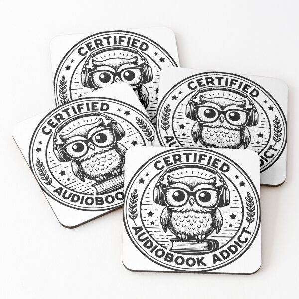 Item preview, Certified Audiobook Addict  designed and sold by Bearbones81.