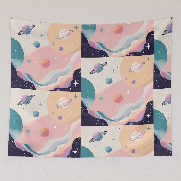 Item preview, Cosmic Harmony – Minimal Space Art designed and sold by StilKreationen.