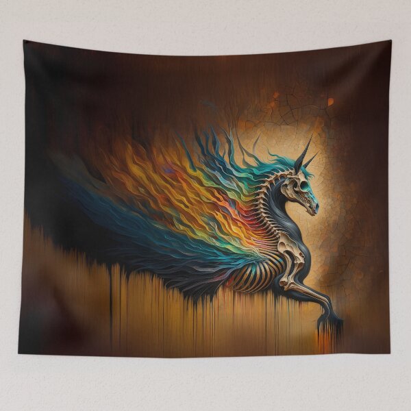 Item preview, Flaming Horse designed and sold by Henri Banks.