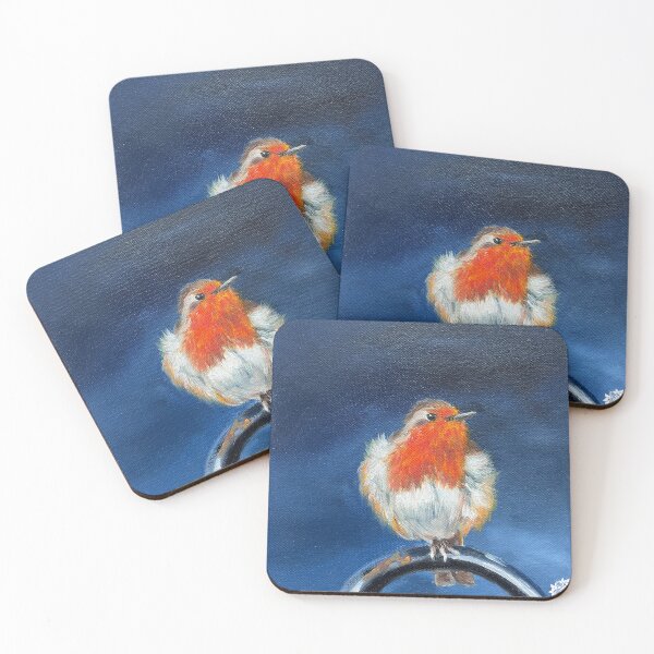 Item preview, Robin Red Breast designed and sold by Su Melville Art.