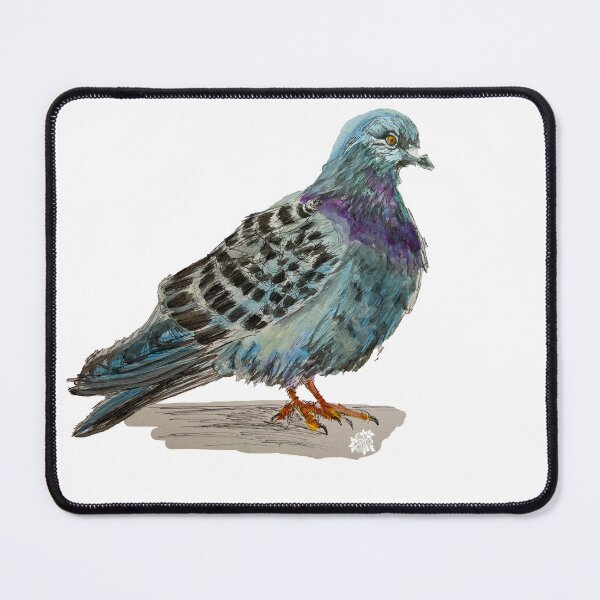 Item preview, Scrappy Pigeon designed and sold by Su Melville Art.
