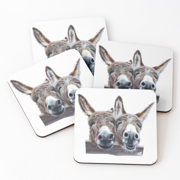 Item preview, Donkeys designed and sold by Su Melville Art.