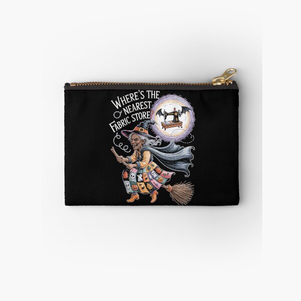 Item preview, Halloween Witch Sewing, Quilting, and Fabric Lover designed and sold by Betsytiptoe.