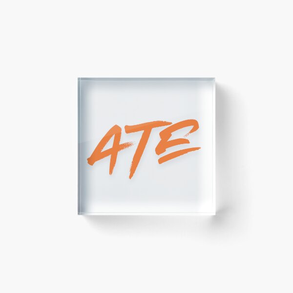Item preview, Bold "ATE" Brush Stroke Slang Graphic designed and sold by Piano-pn.