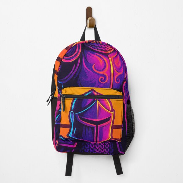 Item preview, Neon Knight – Guardian of the Synth Sun designed and sold by Qopta.