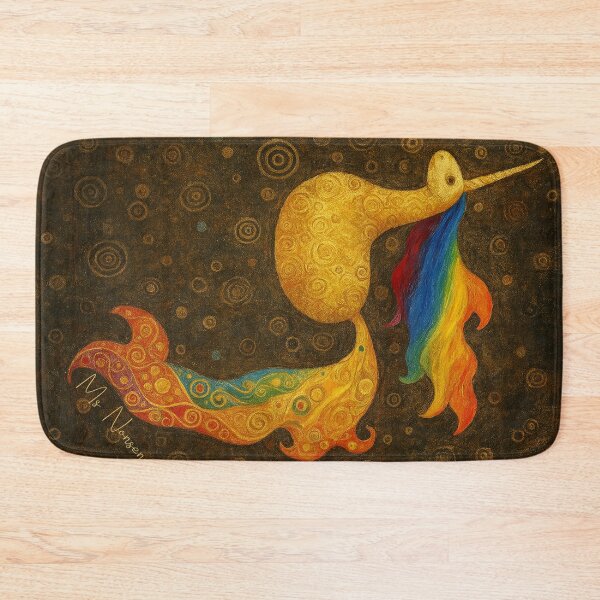 Item preview, Unicorn  Klimt-style designed and sold by Nonsense Manufactory.