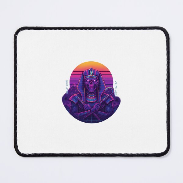 Item preview, Synthwave Pharaoh designed and sold by ResinandRelics.