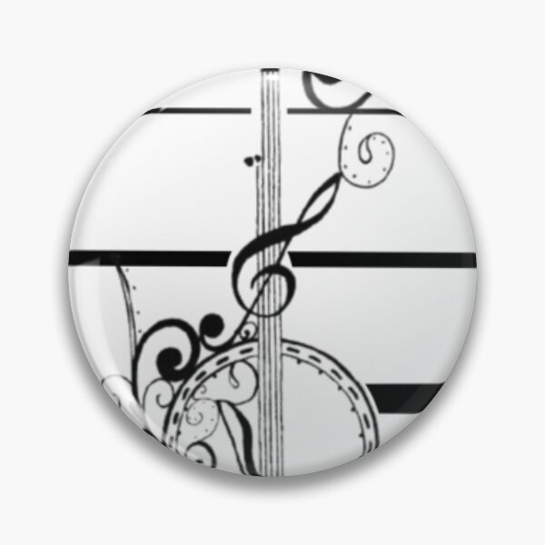 Item preview, Banjo Circle Design designed and sold by Cora Worthington Art.