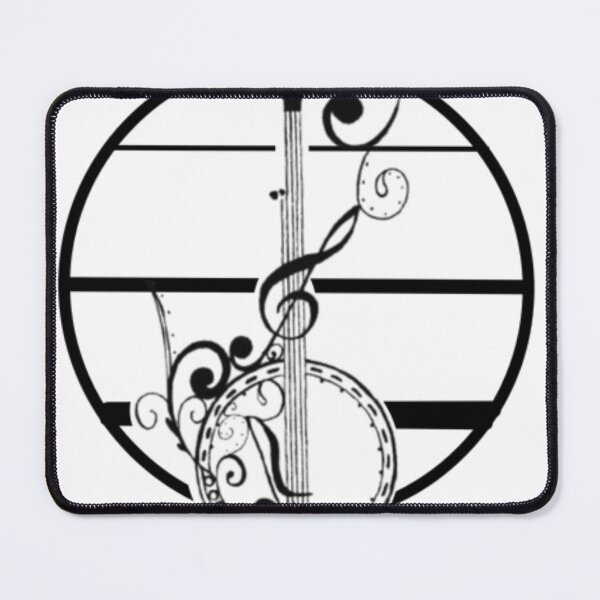 Item preview, Banjo Circle Design designed and sold by Cora Worthington Art.