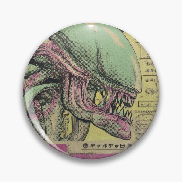 Item preview, Alien Vintage Japanese Poster  designed and sold by AnimeArsenalPrints.