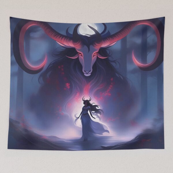 Item preview, Forest witch and animal spirit  designed and sold by ZipperDragon88.