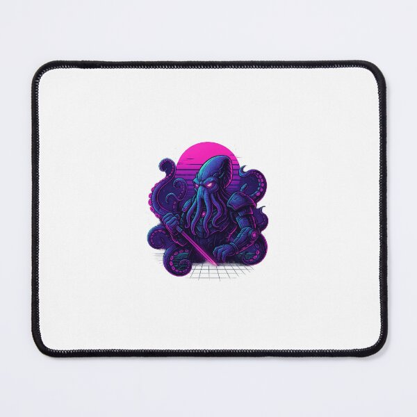 Item preview, Neon Psychic Overlord - Synthwave Mindflayer  designed and sold by ResinandRelics.
