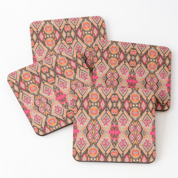 Item preview, Felt tip pen ikat design designed and sold by Alessandro Remo Mazzoni Remotextiles.