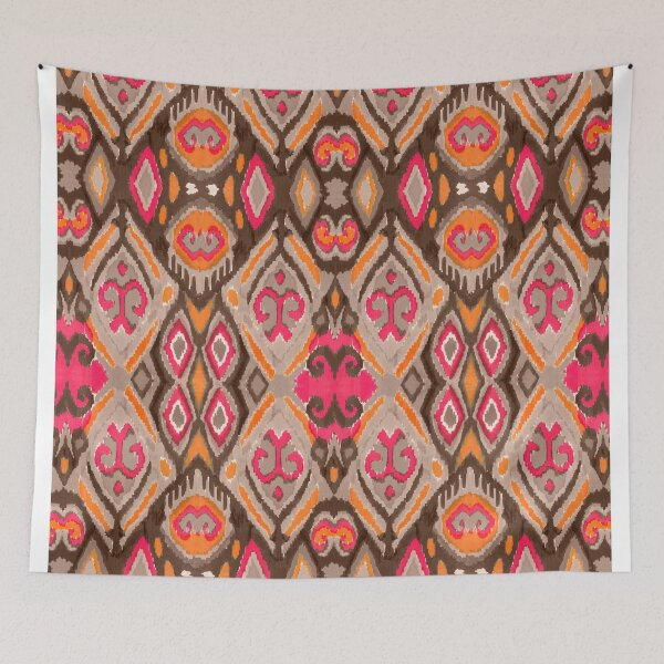 Item preview, Felt tip pen ikat design  designed and sold by Alessandro Remo Mazzoni Remotextiles.