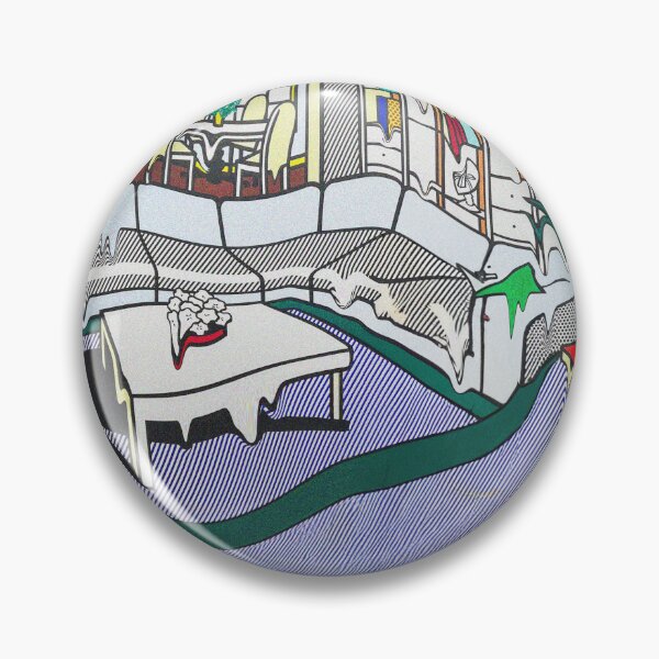 Artikelvorschau, Deformiertes Roy Lichtenstein Pop Art Wohnzimmer entworfen und verkauft von stickeeyard.