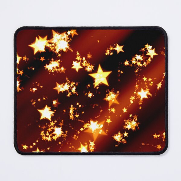Item preview, Twinkling stars on black and brown background  designed and sold by Chirayu1111.