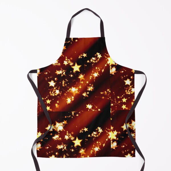 Item preview, Twinkling stars on black and brown background designed and sold by Chirayu1111.