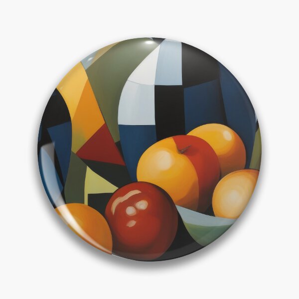 Item preview, Cubism Fruit art painting designed and sold by ZipperDragon88.