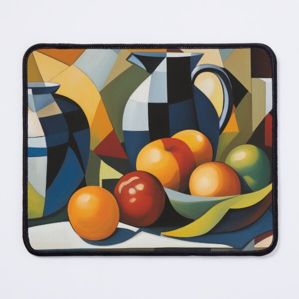 Item preview, Cubism Fruit art painting designed and sold by ZipperDragon88.