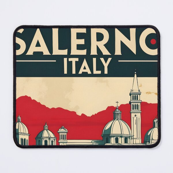 Item preview, Salerno Italy Vintage Travel Tourism designed and sold by TravelersGems.