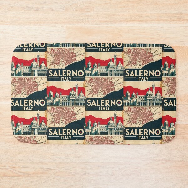 Item preview, Salerno Italy Vintage Travel Tourism designed and sold by TravelersGems.