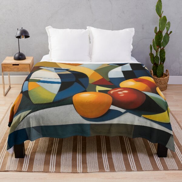 Item preview, Cubism Fruit art painting designed and sold by ZipperDragon88.