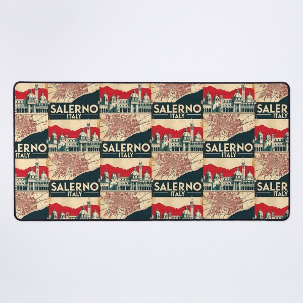 Item preview, Salerno Italy Vintage Travel Tourism designed and sold by TravelersGems.