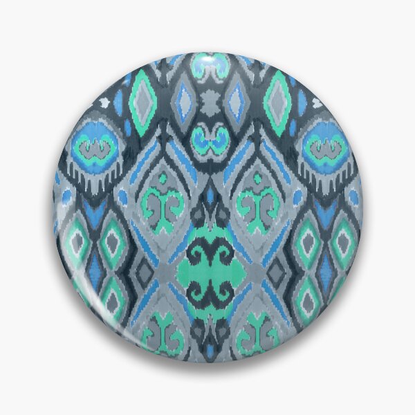 Item preview, Felt tip pen ikat design  designed and sold by Alessandro Remo Mazzoni Remotextiles.