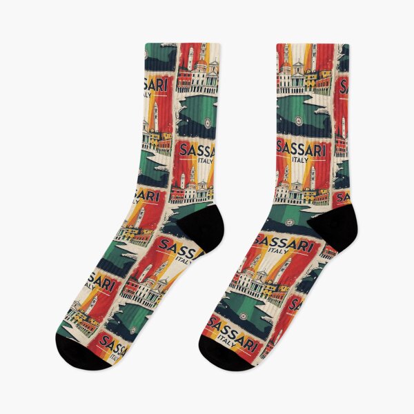 Item preview, Sassari Italy Vintage Travel Tourism designed and sold by TravelersGems.