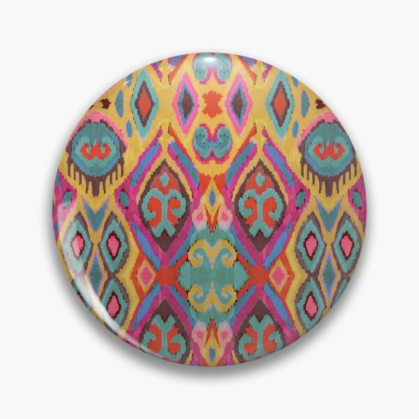 Item preview,  Felt tip pen ikat design  designed and sold by Alessandro Remo Mazzoni Remotextiles.