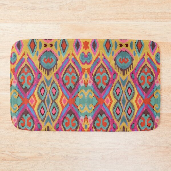 Item preview,  Felt tip pen ikat design  designed and sold by Alessandro Remo Mazzoni Remotextiles.