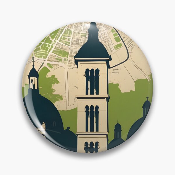 Item preview, Brescia Italy Vintage Travel Tourism designed and sold by TravelersGems.