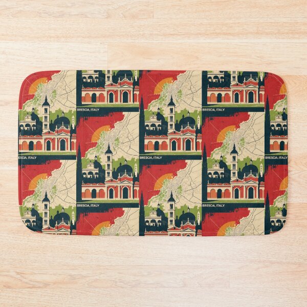 Item preview, Brescia Italy Vintage Travel Tourism designed and sold by TravelersGems.