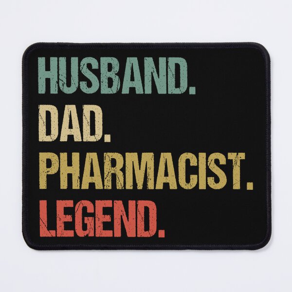 Item preview, Husband Dad Pharmacist Legend - Funny Pharmacist designed and sold by Easy-Teezy.