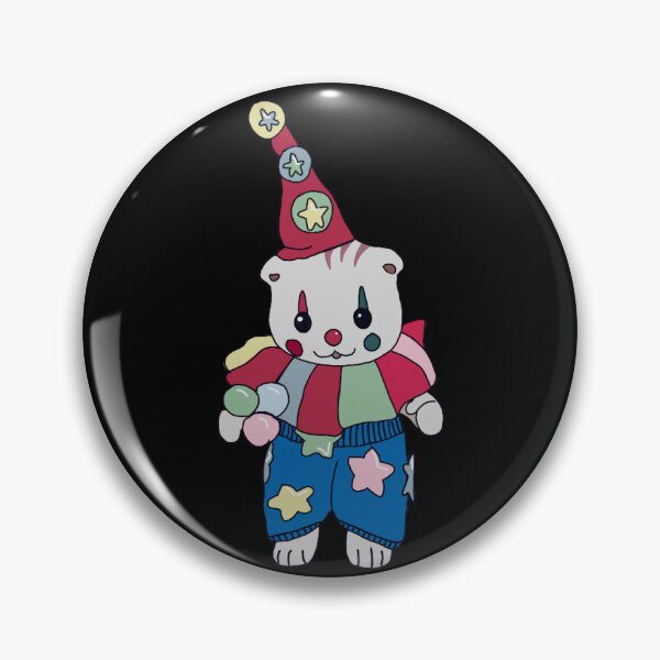 Artikelvorschau, .Clown-Kaliko-Tier entworfen und verkauft von trinketsandcrittersandartohmy.