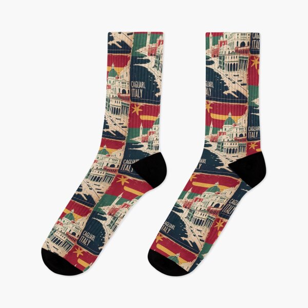 Item preview, Cagliari Italy Vintage Travel Tourism designed and sold by TravelersGems.